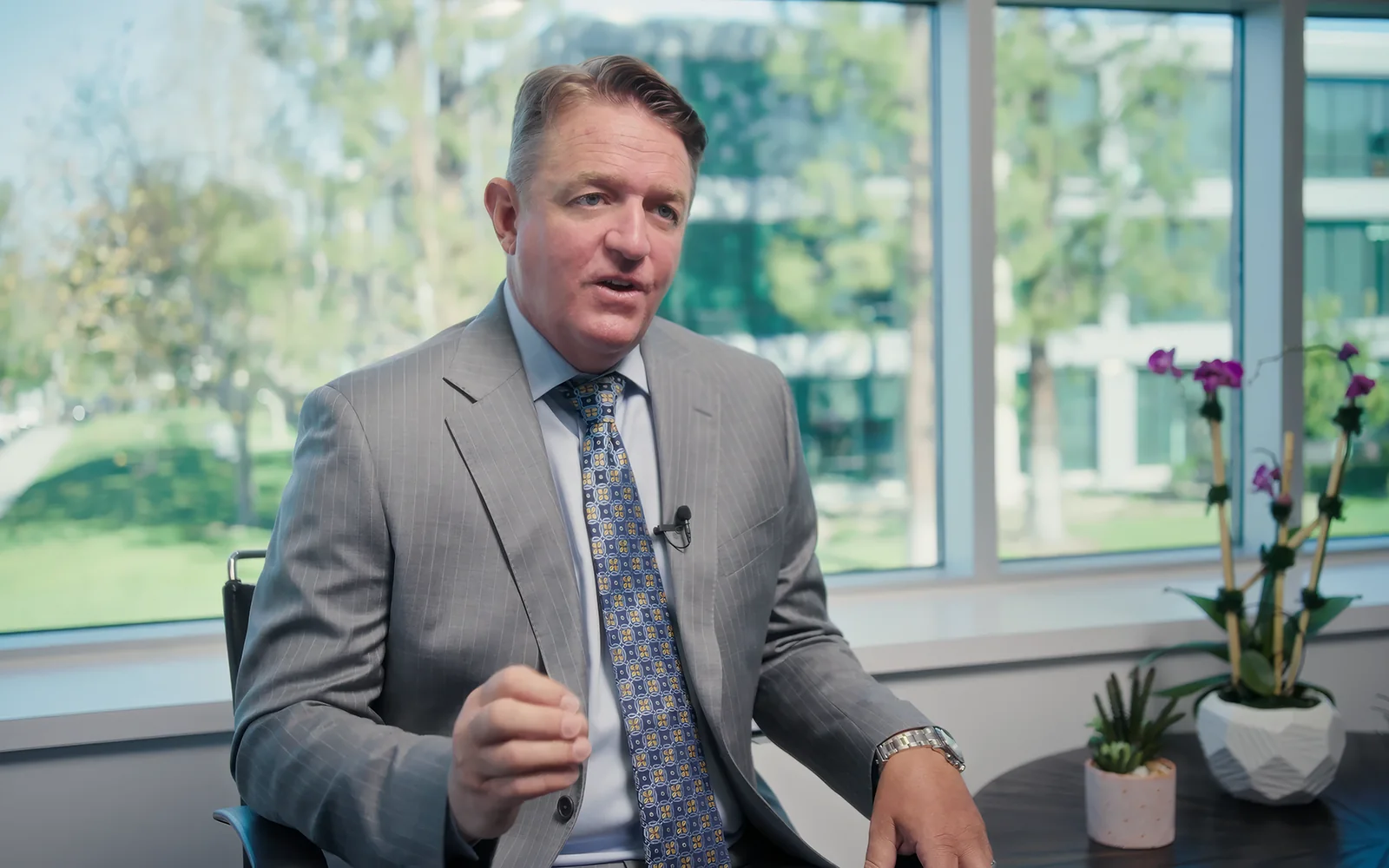 Attorney answering a question on camera for a law firm FAQ video
