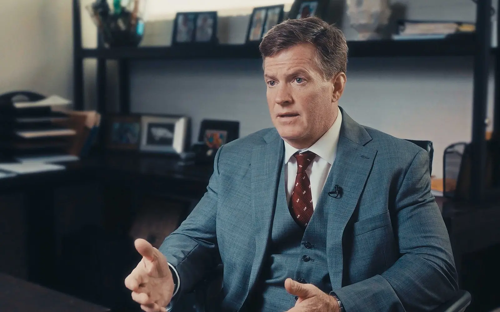 Law firm attorney profile video — interview on location